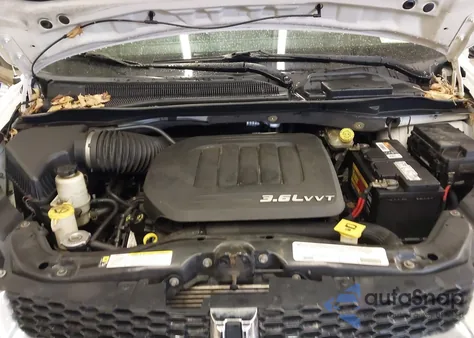 2012 Dodge Grand Caravan Se/Avp из США, поврежденный, VIN 2C4RDGBG2CR374120